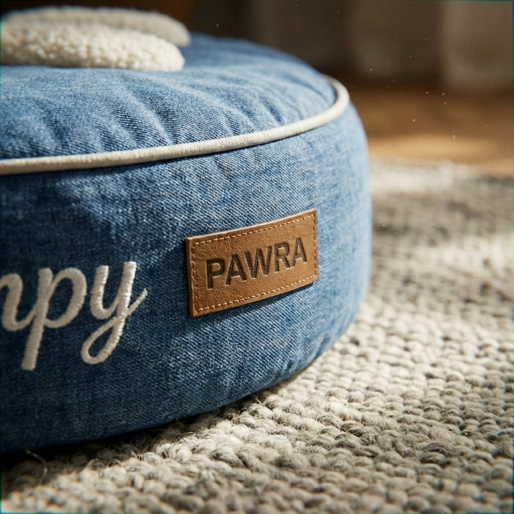 Premium Evcil Hayvan Yatağı – Dostunuzun Adıyla Kişiselleştirilmiş Konfor + ÜCRETSİZ Bakım Rehberi